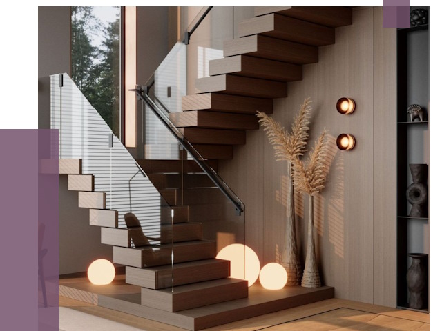 Изготовление и монтаж лестниц в Южном-Сахалинске от 87814 руб. | ПРОЛЁТ-Южн