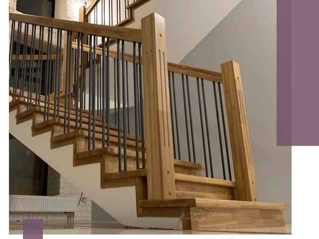 Реставрация деревянных и металлических лестниц в Южном-Сахалинске