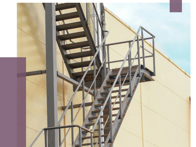 Пожарные лестницы в Южном-Сахалинске от 12397 руб. — монтаж и продажа | ПРОЛЁТ-Южн