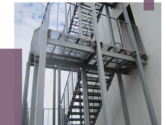 Монтаж пожарных лестниц в Южном-Сахалинске от 7852 руб.