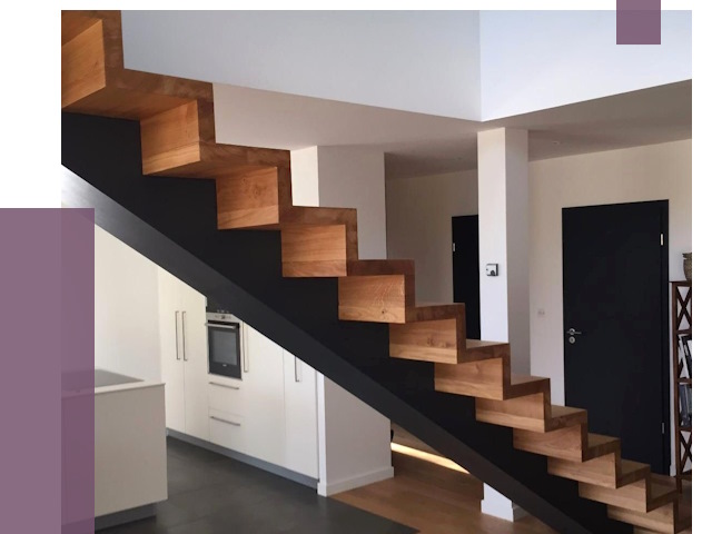 Изготовление деревянных лестниц в Южном-Сахалинске от 87814 руб. | ПРОЛЁТ-Южн