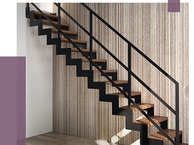 Изготовление металлических лестниц в Южном-Сахалинске от 49072 руб. | ПРОЛЁТ-Южн