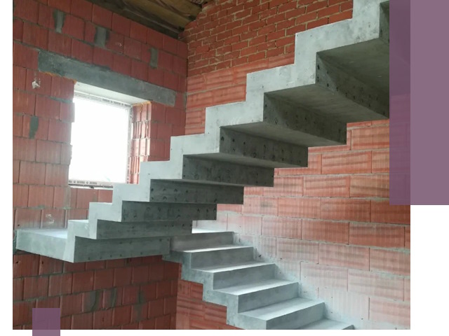 Бетонные лестницы под ключ в Южном-Сахалинске: монтаж, демонтаж, ремонт