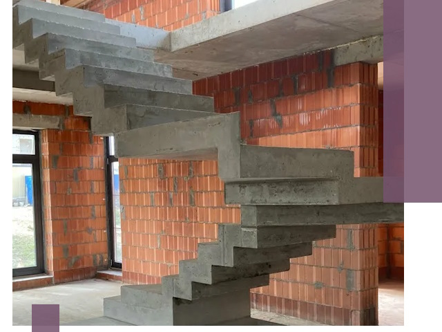 Изготовление бетонных лестниц под ключ в Южном-Сахалинске