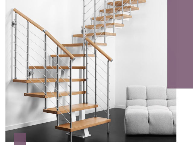 Модульные лестницы под ключ в Южном-Сахалинске — монтаж и изготовление