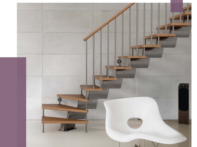 Монтаж модульных лестниц в Южном-Сахалинске от 6405 руб. 