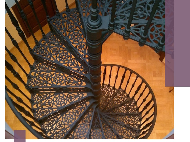 Винтовые лестницы под ключ в Южном-Сахалинске: производство и монтаж