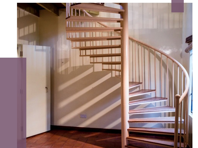 Изготовление винтовых лестниц на заказ в Южном-Сахалинске от 76966 руб. | ПРОЛЁТ-Южн