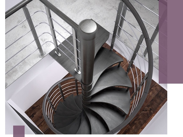 Демонтаж винтовых лестниц в Южном-Сахалинске — быстро и безопасно