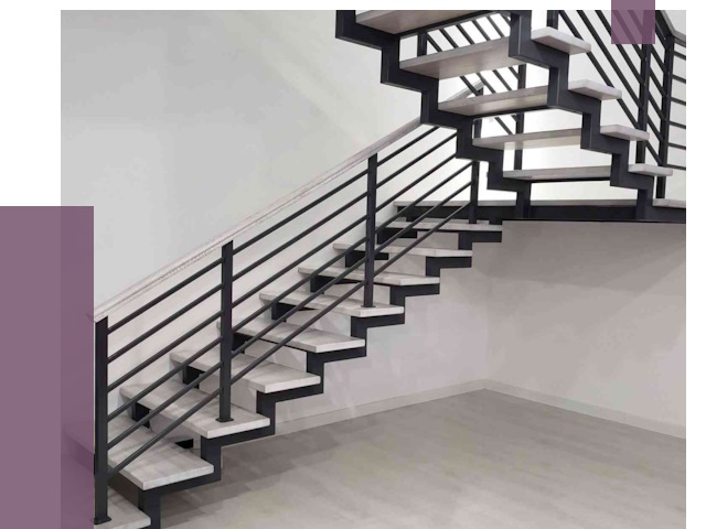 Лестницы на металлокаркасе под ключ в Южном-Сахалинске от 12914 руб. | ПРОЛЁТ-Южн