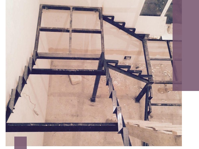 Монтаж лестниц на металлокаркасе в Южном-Сахалинске быстро и качественно