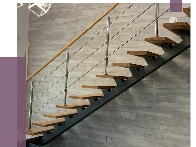 Изготовление лестниц на монокосоуре в Южном-Сахалинске от 76966 руб. 