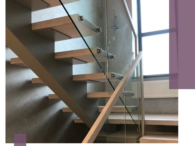 Изготовление лестниц на монокосоуре в Южном-Сахалинске с монтажом и гарантией