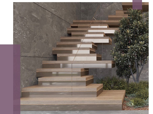 Современные лестницы в Южном-Сахалинске от 13947 руб. | ПРОЛЁТ-Южн