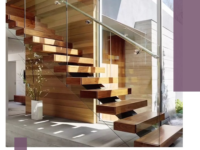 Современные лестницы на заказ в Южном-Сахалинске — изготовление и монтаж