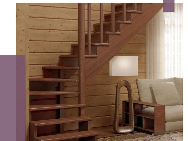 Лестницы эконом класса в Южном-Сахалинске от 18441 руб. бюджетные решения