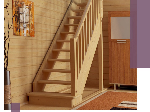 Лестницы эконом класса под ключ в Южном-Сахалинске — недорого и быстро