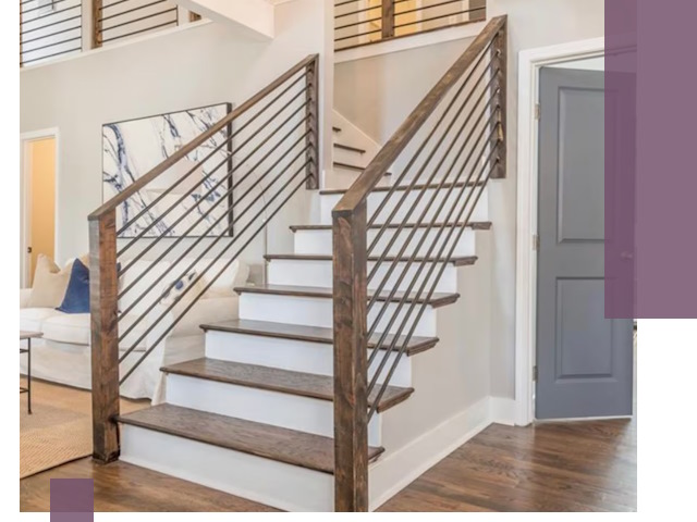 Лестницы для коттеджа под ключ в Южном-Сахалинске — изготовление и монтаж