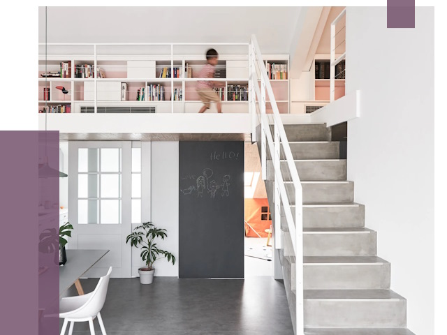 Лестницы для двухуровневой квартиры в Южном-Сахалинске от 178210 руб. | ПРОЛЁТ-Южн