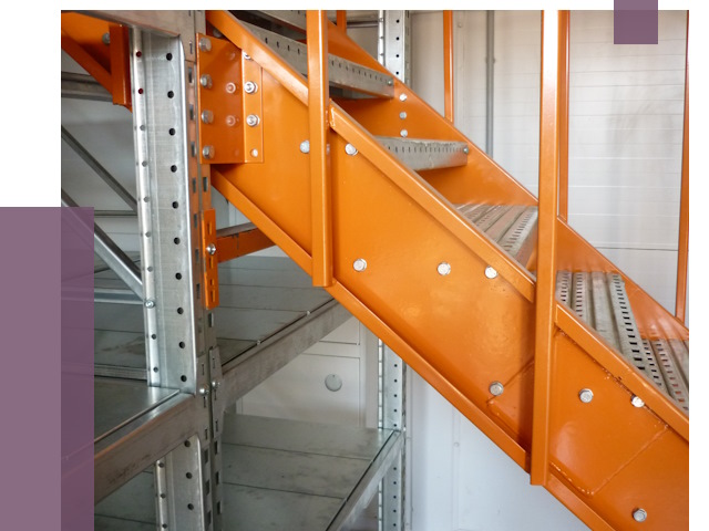 Лестницы для склада в Южном-Сахалинске от 77483 руб. — решения | ПРОЛЁТ-Южн