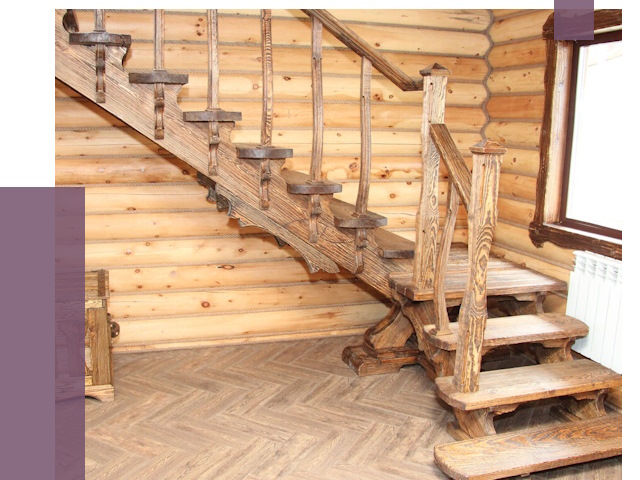 Лестницы в баню в Южном-Сахалинске от 19319 руб. — изготовление | ПРОЛЁТ-Южн