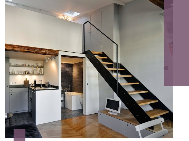 Лестницы на антресоль под ключ в Южном-Сахалинске — изготовление и монтаж