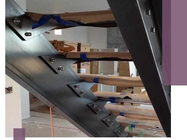 Усиление лестничных конструкций и усиление опор в Южном-Сахалинске