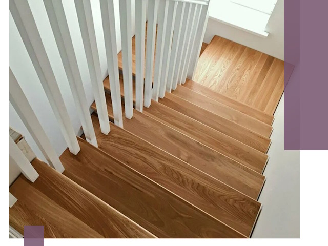 Лестницы из бука в Южном-Сахалинске: изготовление, монтаж и демонтаж