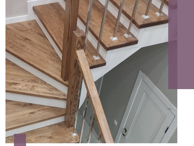 Обшивка металлических лестниц под ключ в Южном-Сахалинске