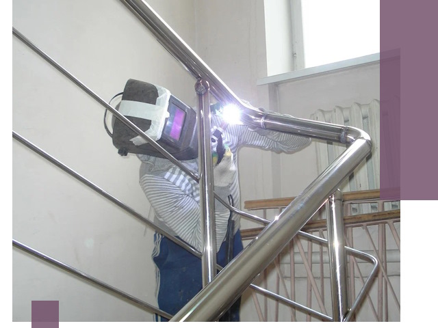 Монтаж перил и ограждений качественно в Южном-Сахалинске