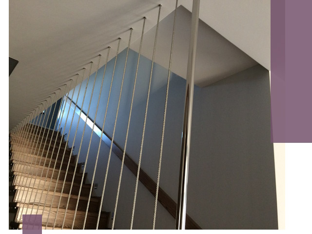 Тросовые перила под ключ в Южном-Сахалинске — производство и монтаж