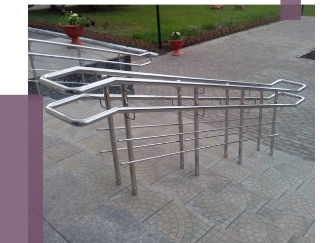 Перила для инвалидов в Южном-Сахалинске от 7666 руб. под ключ | ПРОЛЁТ-Южн