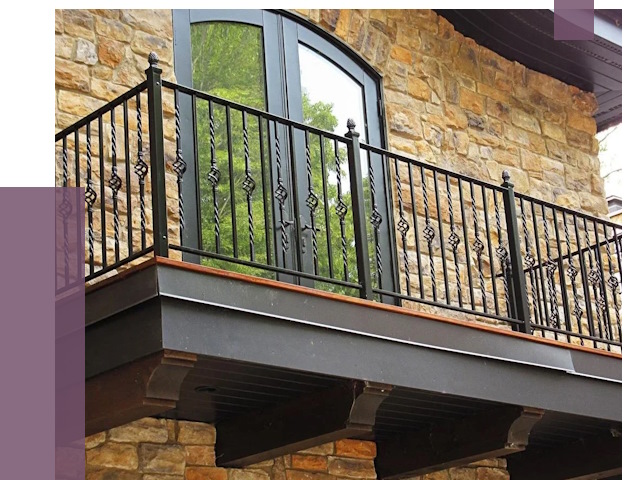 Балконные ограждения в Южном-Сахалинске от 8110 руб. — купить | ПРОЛЁТ-Южн