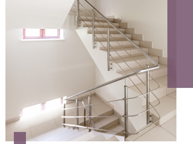 Установка и замена перил в подъезде в Южном-Сахалинске