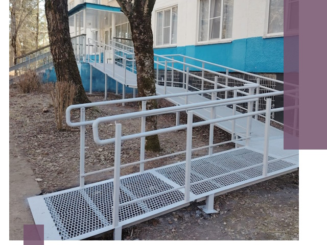 Пандусы под ключ в Южном-Сахалинске: изготовление, монтаж и демонтаж