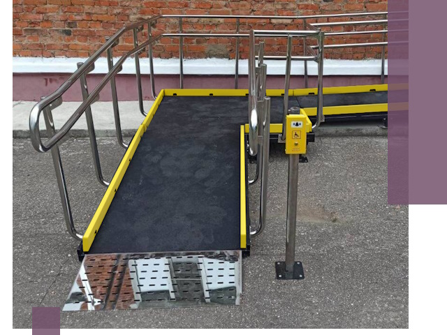 Изготовление наклонных пандусов для инвалидов в Южном-Сахалинске