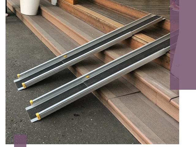 Телескопические пандусы под ключ в Южном-Сахалинске — изготовление и монтаж