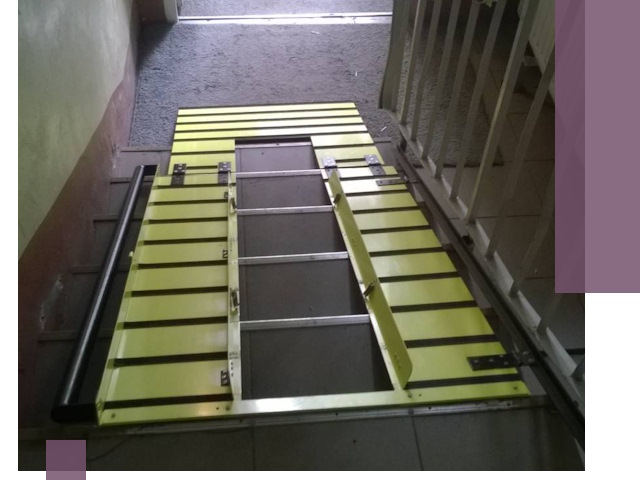 Профессиональный монтаж пандуса в подъезд в Южном-Сахалинске