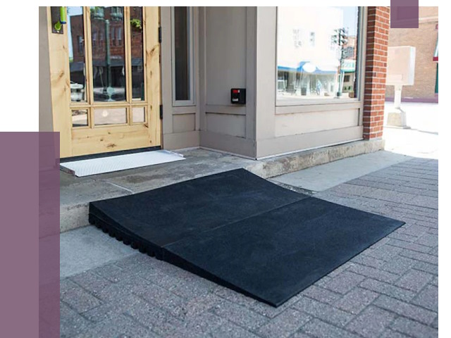 Резиновые пандусы в Южном-Сахалинске от 2583 руб. — купить ПРОЛЁТ-Южн