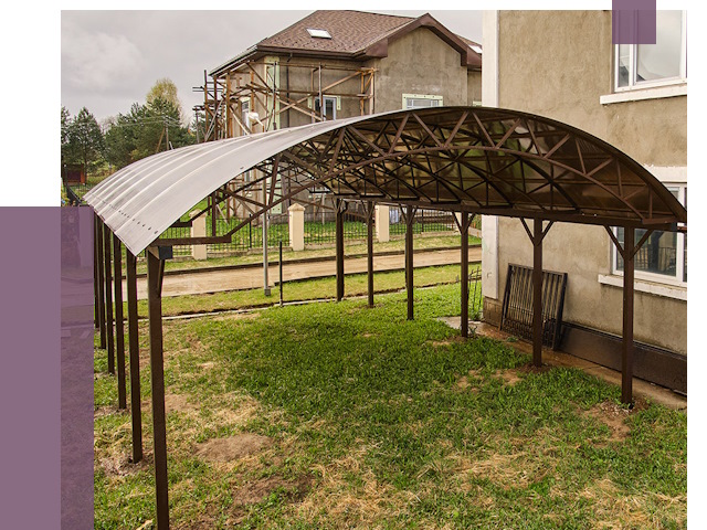 Демонтаж навесов в Южном-Сахалинске от 4649 руб. — разборка и вывоз | ПРОЛЁТ-Южн