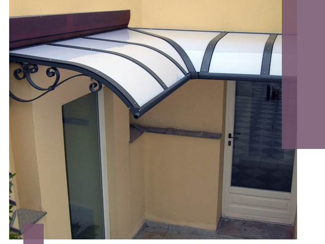 Монтаж козырьков любой сложности в Южном-Сахалинске под ключ