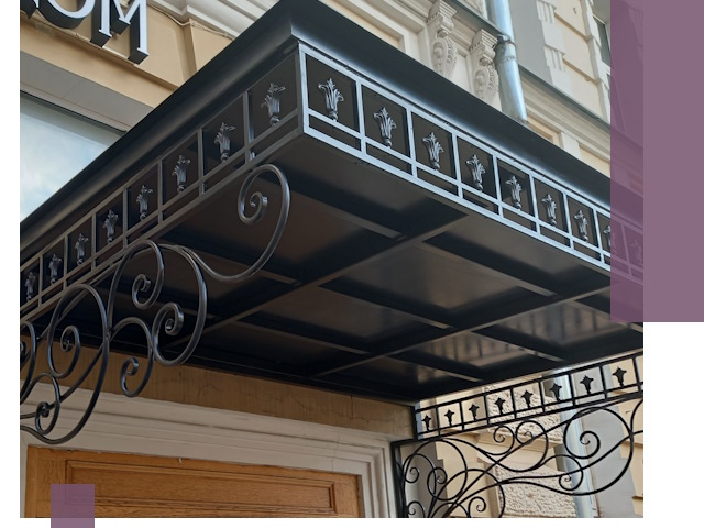 Ремонт козырьков и навесов в Южном-Сахалинске — быстро и качественно