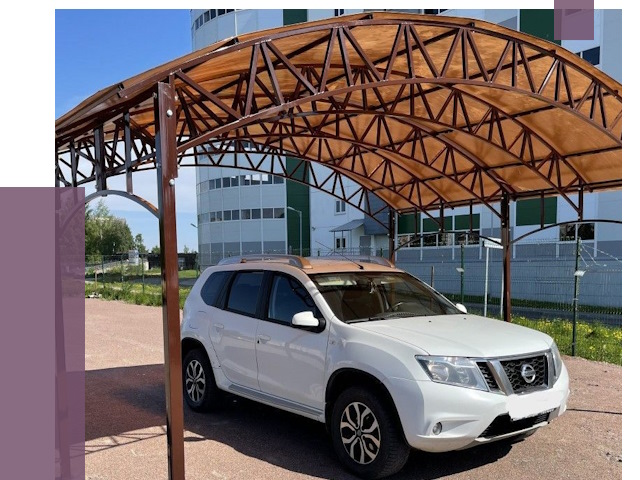 Недорогие навесы в Южном-Сахалинске от 43390 руб. | ПРОЛЁТ-Южн