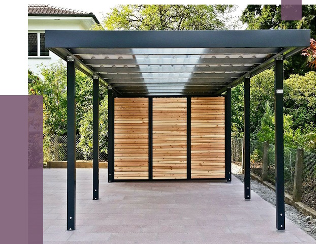 Отдельно стоящие навесы во дворе в Южном-Сахалинске от 81098 руб. | ПРОЛЁТ-Южн