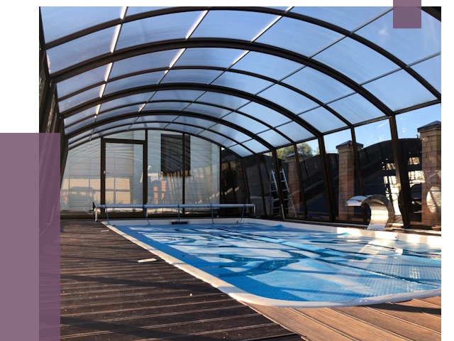 Навесы для бассейна в Южном-Сахалинске от 16943 руб. под ключ | ПРОЛЁТ-Южн