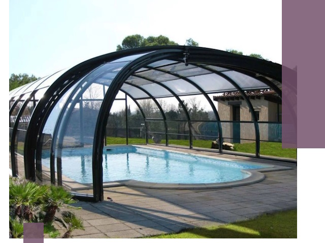 Навесы для бассейна в Южном-Сахалинске: изготовление и монтаж под ключ