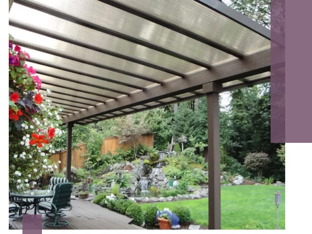 Навесы из поликарбоната под ключ в Южном-Сахалинске быстро и надёжно