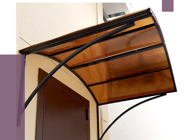 Недорогие козырьки в Южном-Сахалинске от 7666 руб.  | ПРОЛЁТ-Южн