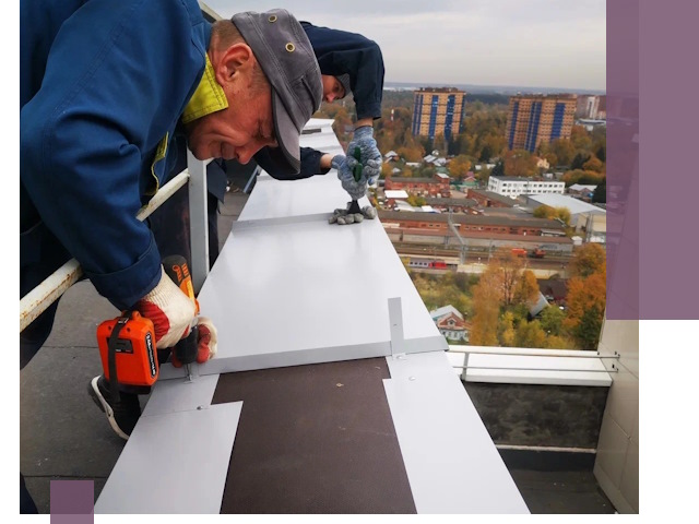 Монтаж парапетов в Южном-Сахалинске — установка прочных металлических ограждений