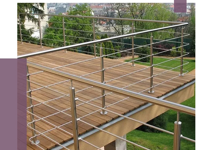 Алюминиевые парапеты в Южном-Сахалинске под ключ от 7852 руб. 